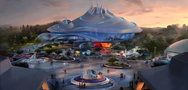 Tokyo Disneyland Tomorrowland concept art