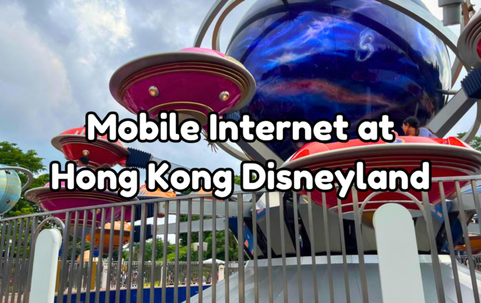 Mobile Internet at Hong Kong Disneyland cover